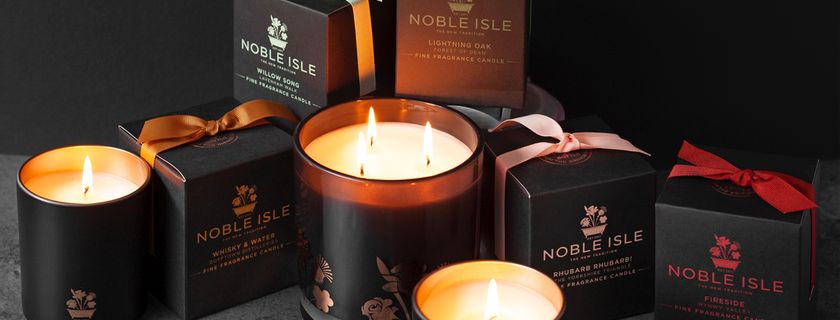 Svíčky a difuzéry Noble Isle