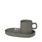 Hrnek na Espresso s podšálkem PILAR Pewter 2 ks