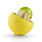 Lis na citrusy ve tvaru citronu