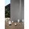 Nabíjecí LED lampička SPIRIT 25 cm Platinum Gray
