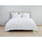 Povlečení na polštář Cloqué White 40 x 60 cm hotelový uzávěr