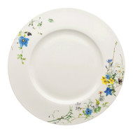 Jídelní talíř 28 cm s okrajem Brillance Bone China Fleurs des Alpes