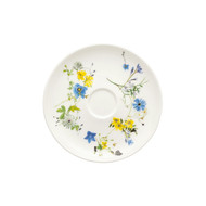 Podšálek na cappuccino / na čaj 14 cm Brillance Bone China Fleurs des Alpes