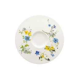 Podšálek na cappuccino / na čaj 16 cm Brillance Bone China Fleurs des Alpes