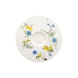 Podšálek na kávu 15 cm Brillance Bone China Fleurs des Alpes