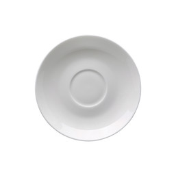 Podšálek na kávu 15 cm Jade Bone China White