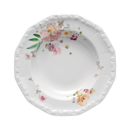 Polévkový talíř 23 cm Maria Pink Rose