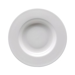 Polévkový talíř 23 cm s okrajem Jade Bone China White
