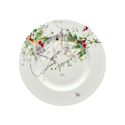 Předkrmový talířek 19 cm s okrajem Brillance Bone China Fleurs Sauvages