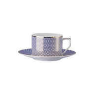 Šálek na čaj s podšálkem Francis Carreau Bleu
