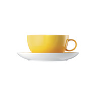 Šálek na cappuccino s podšálkem Sunny Day Yellow