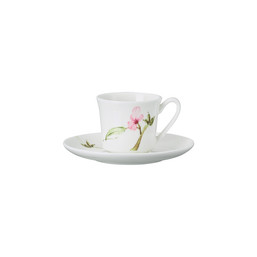 Šálek na espresso s podšálkem Jade Bone China Magnolie