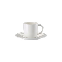 Šálek na espresso s podšálkem Jade Sphera Bone China