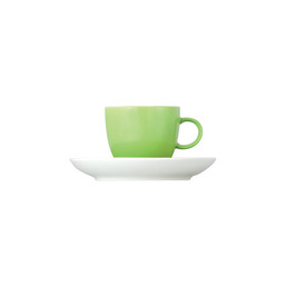 Šálek na espresso s podšálkem Sunny Day Apple Green