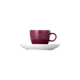 Šálek na espresso s podšálkem Sunny Day Fuchsia