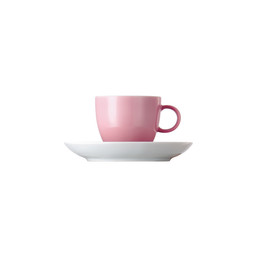 Šálek na espresso s podšálkem Sunny Day Light Pink