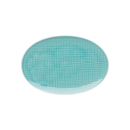 Servírovací talíř 18 x 12 cm Mesh Colours Aqua