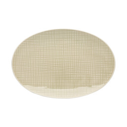 Servírovací talíř 25 x 17 cm Mesh Colours Cream