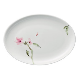 Servírovací talíř 29 x 21 cm Jade Bone China Magnolie