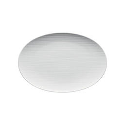 Servírovací talíř 30 x 21 cm Mesh White