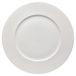 Servírovací talíř 33 cm s okrajem Brillance Bone China White