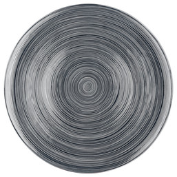 Servírovací talíř 33 cm s platinou TAC Stripes 2.0