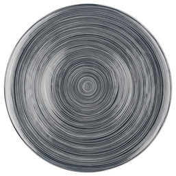 Servírovací talíř 33 cm s platinou TAC Stripes 2.0