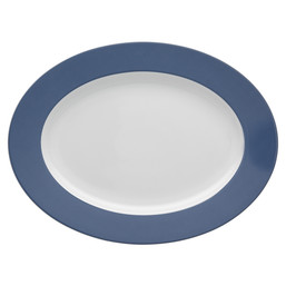 Servírovací talíř 33 cm Sunny Day Nordic Blue