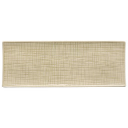Servírovací talíř 34 x 13 cm Mesh Colours Cream