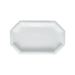 Servírovací talíř 38,5 x 24 cm Maria White