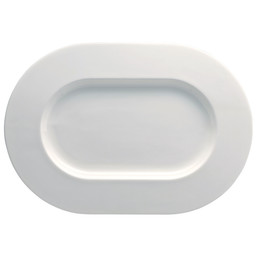 Servírovací talíř 41 x 29 cm Brillance Bone China White