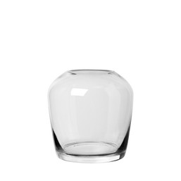 Skleněná váza široká M LETA Clear