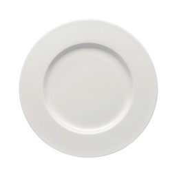 Snídaňový talíř 23 cm s okrajem Brillance Bone China White