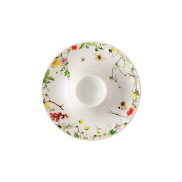 Stojánek na vajíčko s okrajem 11 cm Brillance Bone China Fleurs Sauvages