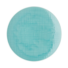 Talíř 24 cm mělký Mesh Colours Aqua