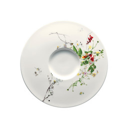 Talířek k misce na polévku 18,5 cm Brillance Bone China Fleurs Sauvages