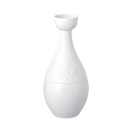 Váza Magic Flute White 22,5 cm tvarovaná