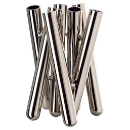 Váza Seven Contour 21 cm stříbrná