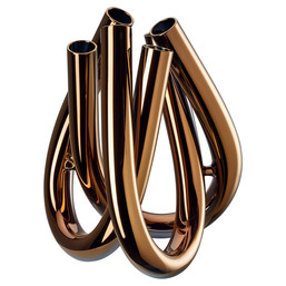 Váza Triu 22 cm měděná