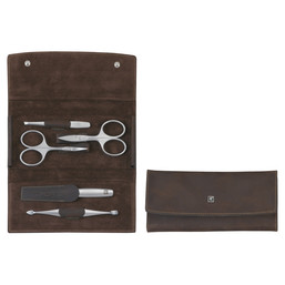 Manikúra 5 ks hnědá na cvočky TWINOX