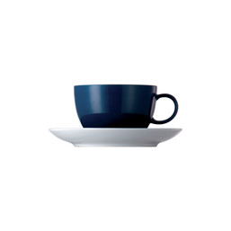 Šálek na čaj / kávu s podšálkem Sunny Day Petrol