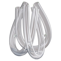 Váza Triu 22 cm čirá