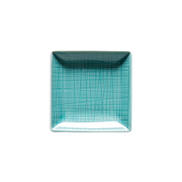 Miska 10 cm čtvercová Mesh Colours Aqua