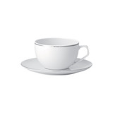 Šálek na čaj / kávu s podšálkem TAC Platin