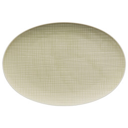 Servírovací talíř 34 x 24 cm Mesh Colours Cream