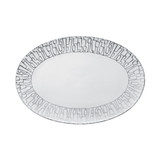 Servírovací talíř 25 x 17 cm TAC Skin Platin