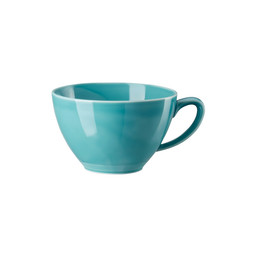 Šálek na Café au lait Mesh Colours Aqua