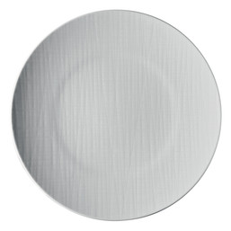 Talíř 33 cm mělký Mesh White