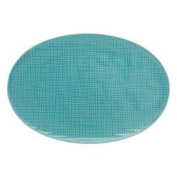Servírovací talíř 30 x 21 cm Mesh Colours Aqua