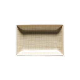 Miska hranatá 10 x 7 cm Mesh Colours Cream